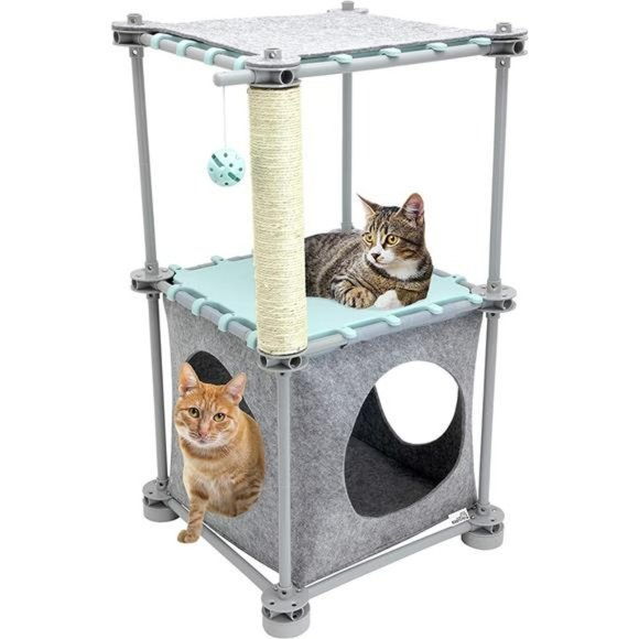 Kitty City Claw Mega Kit 2.0 Furniture, Cat Cushion, Cat Scratch - Picture 1 of 6